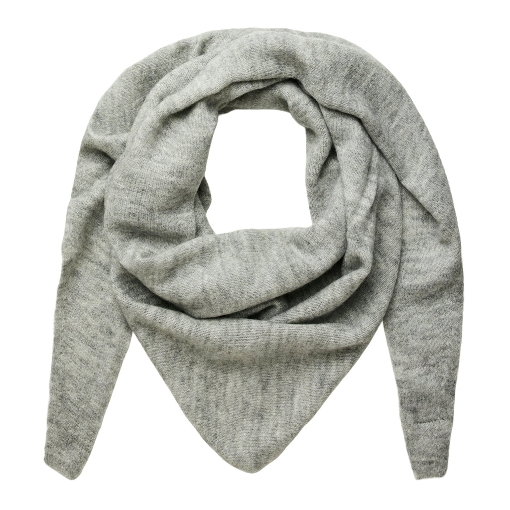 PIECES dame scarf PCJULIANA  Light Grey Melange