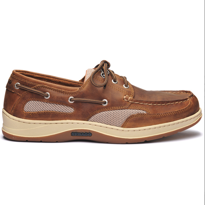 Sebago Sejlersko Cloverhitch Ii Fgl Waxed Brown Cinnamon