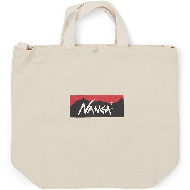 Nanga a Na way Canvas Tote Bag Beige