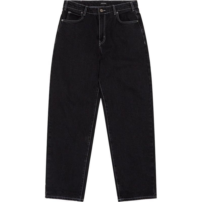 Nonsens Alaska Mid Black Jeans Sort