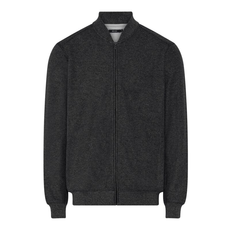 Belika Westland Sweat Cardigan Greyxlarge