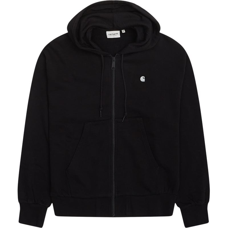 Carhartt Women W Hooded Casey Jakke Blacksilver