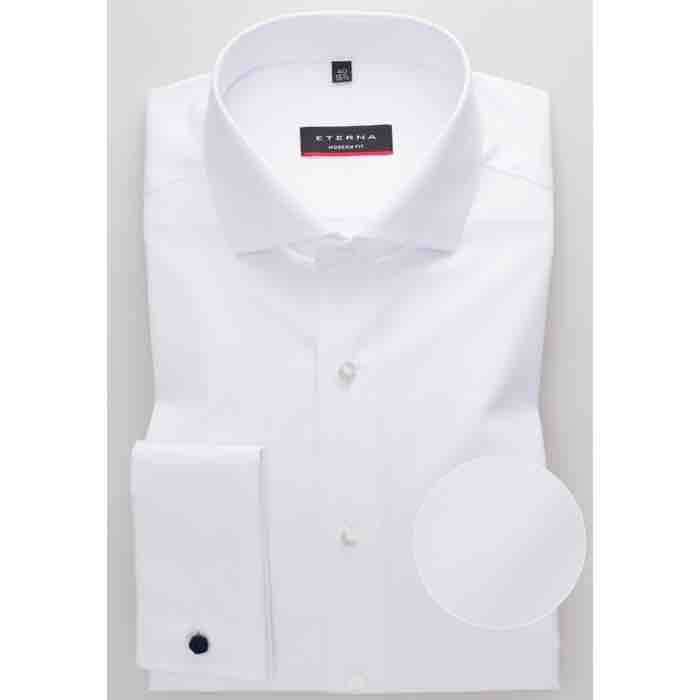 Eterna Dobbelt Manchet Skjorte Modernt Fit  Xv m