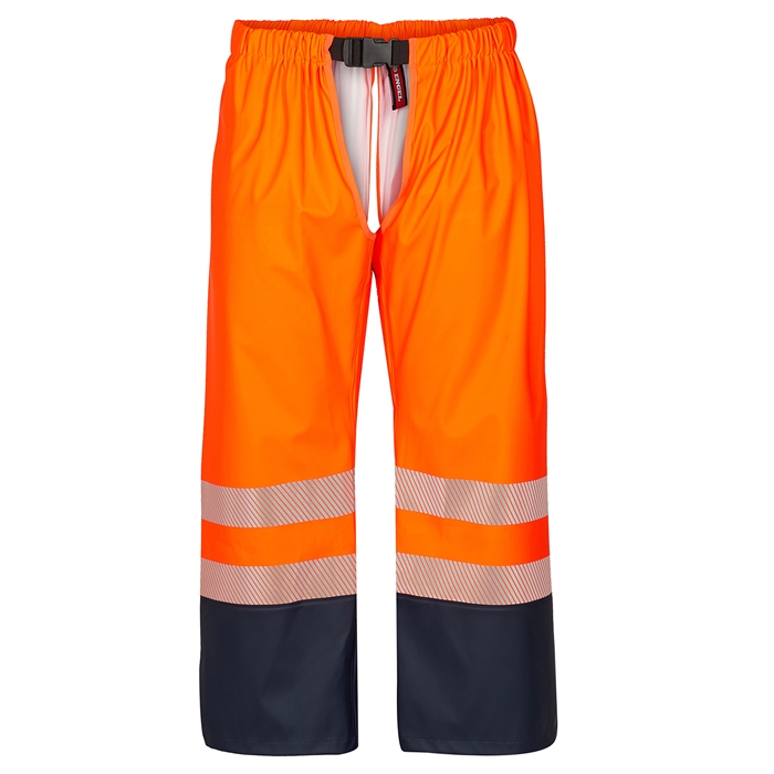 Feengel Safety Overtræksregnbuks  Orangemarinexlxl