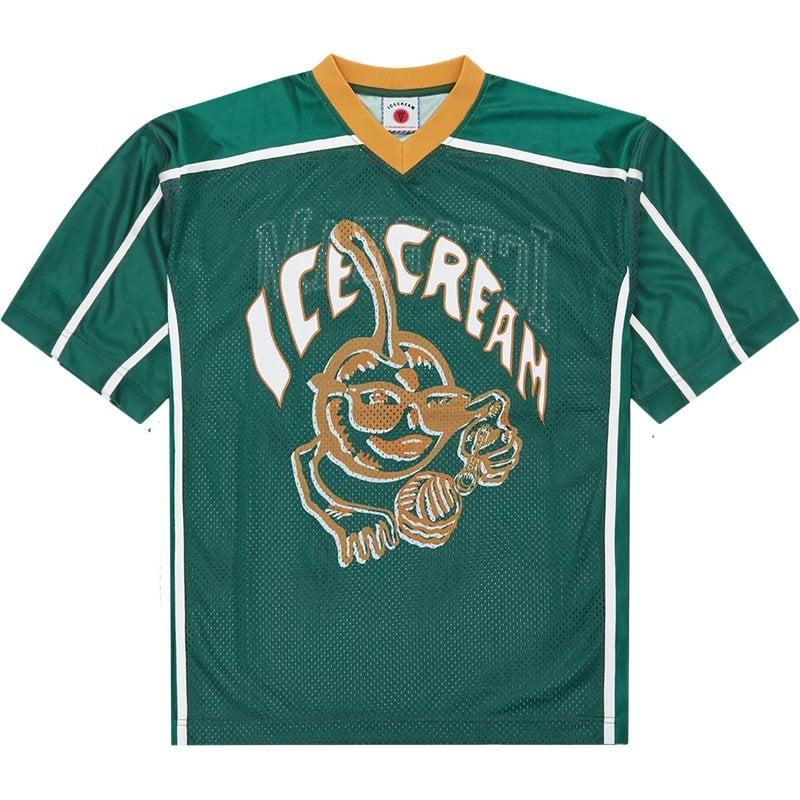 Icecream Ic Cherry Football Top Tshirts Green