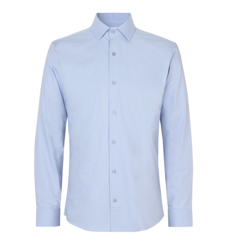 Seven Seas Hybrid Skjorte Slim Fit S Light Bluel