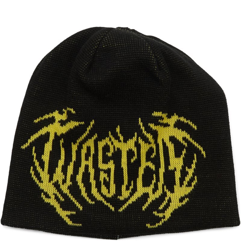 Wasted Paris Prey Reverse Brow Beanie Huer Black