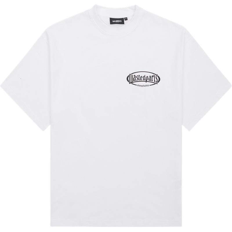 Wasted Paris Yard Boxy Tshirt Tshirts White