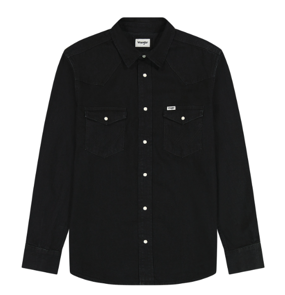 Wrangler Denim Skjorte xxsmall