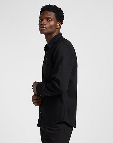 Lee Skjorte Western Blackxxsmall