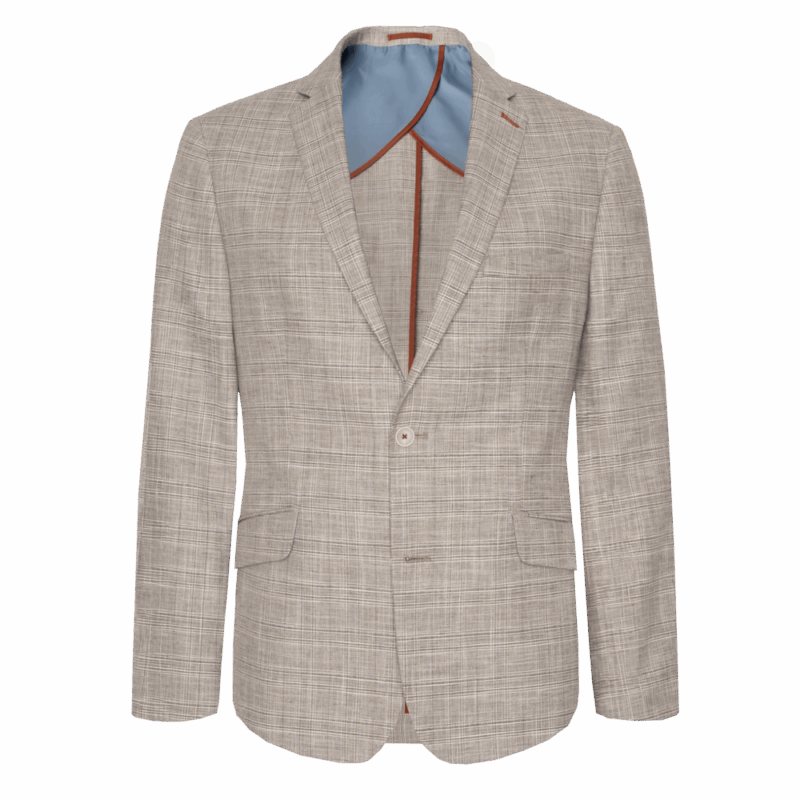 Sunwill Hør Blazer Modern Fit Kort
