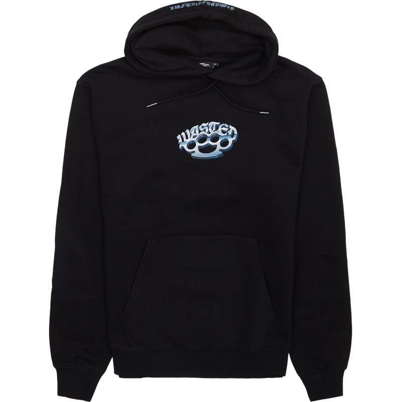 Wasted Paris Knuckles Hoodie Black