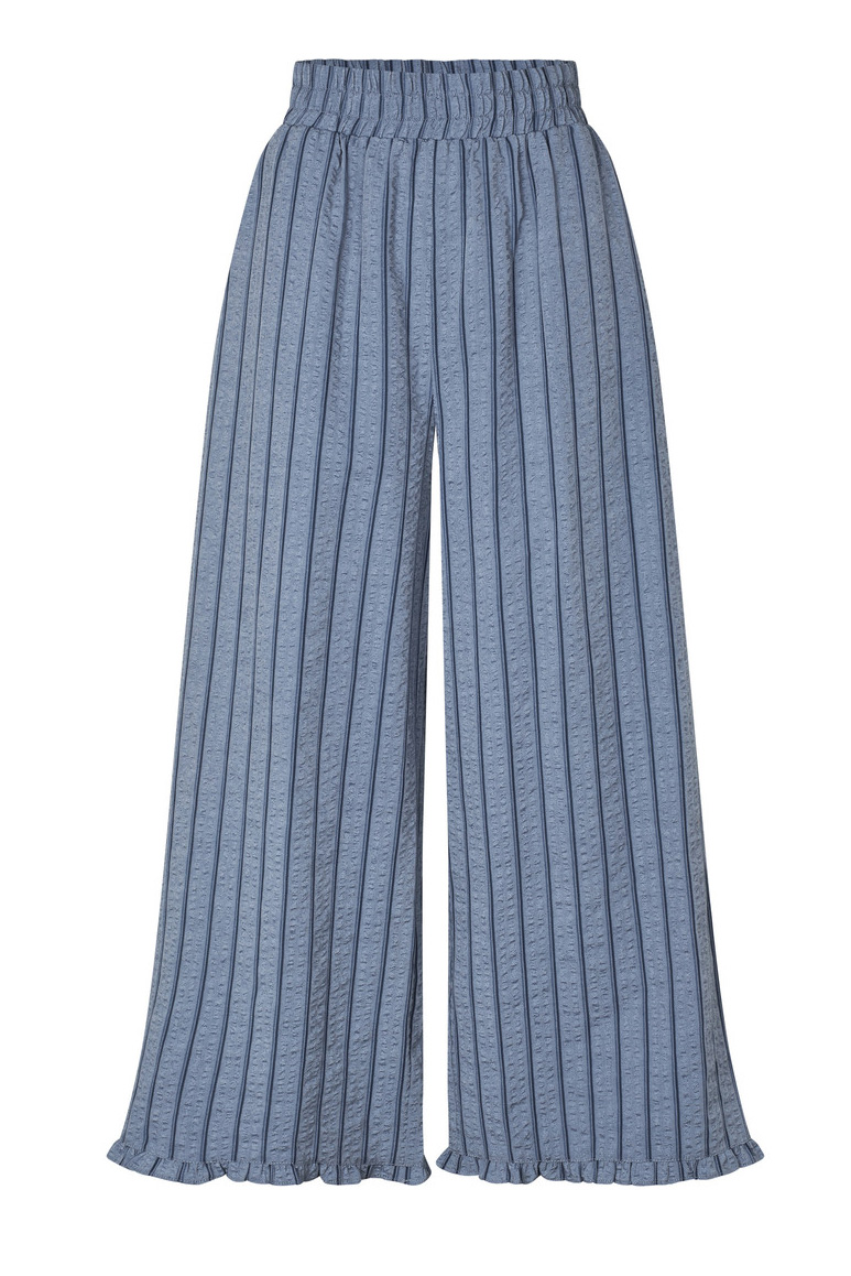 AView  Bukser  Thilde Pants  Blue Stripe