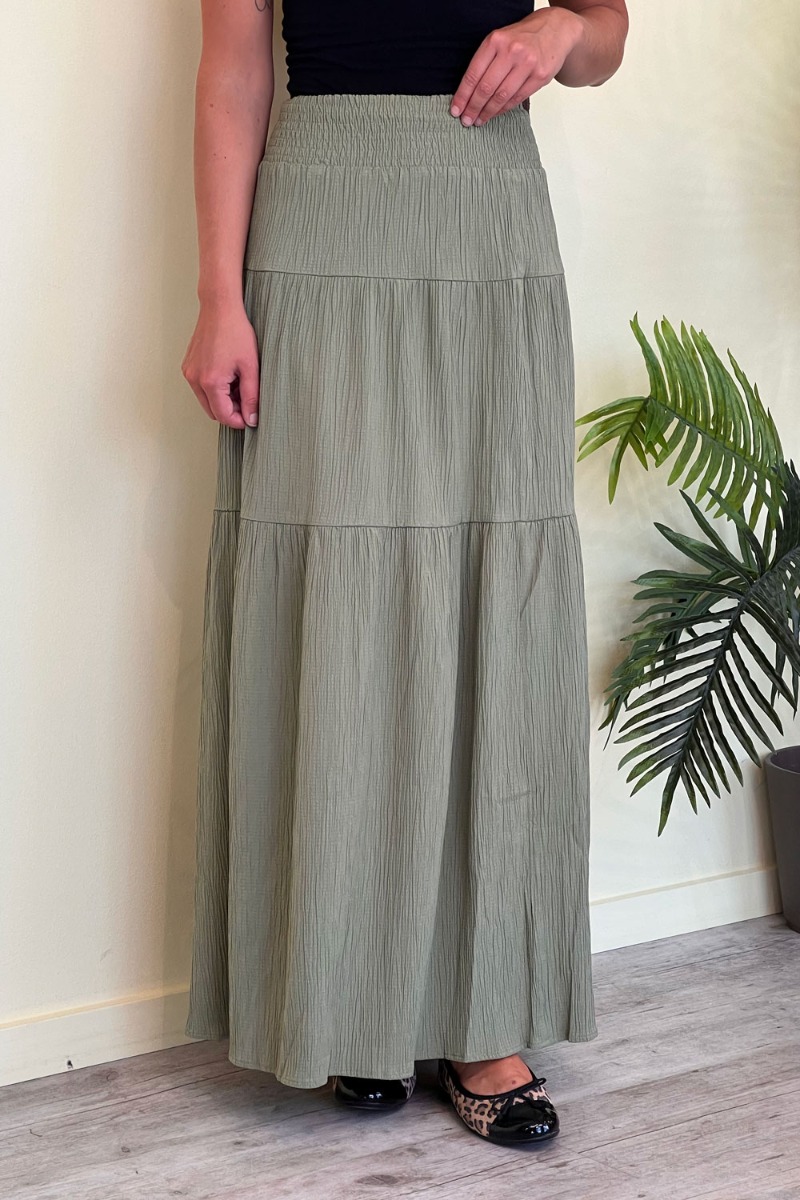 AView  Nederdel  Gypsy Skirt  Army