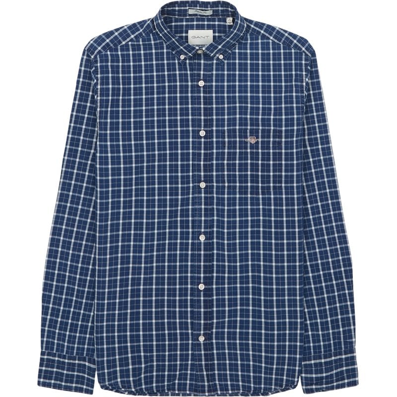 Gant  Indigo Check Skjorte