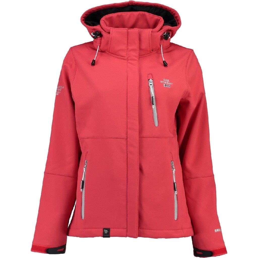 Geographical Norway Dame Softshell Jakke Touna  Coral