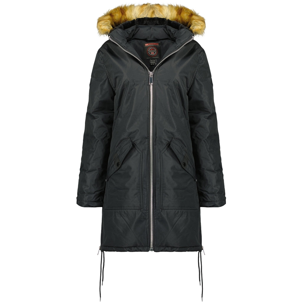 Geographical Norway dame vinterjakke canelle  Black