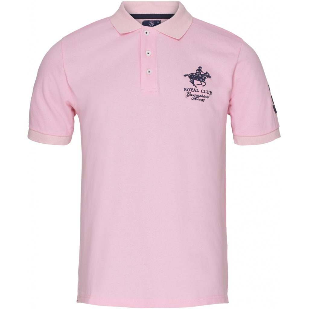 Geographical Norway herre polo kampai  Pink