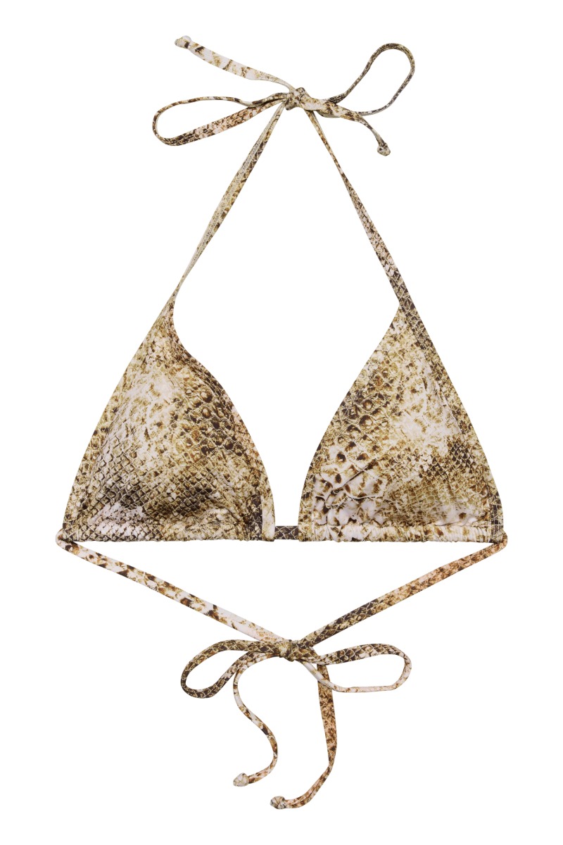 Gestuz  Badetøj  GZsage P Bikini Top  Golden snake