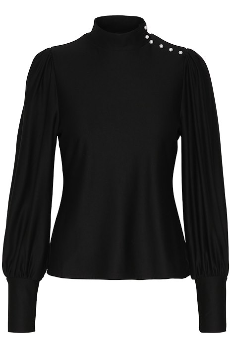 Gestuz  Bluse  RifaGZ Button Blouse  BlackPearl