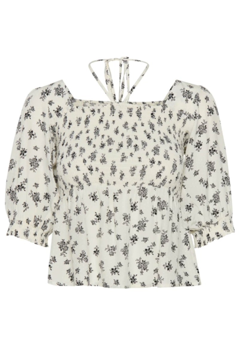 Gestuz  Bluse  SanvieGZ P Blouse  Egret Flower