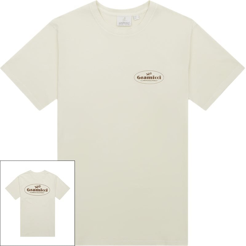 Gramicci Climbing Equipment Tshirt Off White