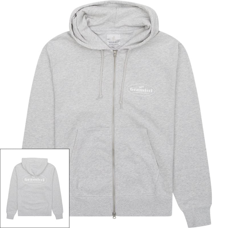 Gramicci Climbing Equipment Zip Hoodie Ash Heather