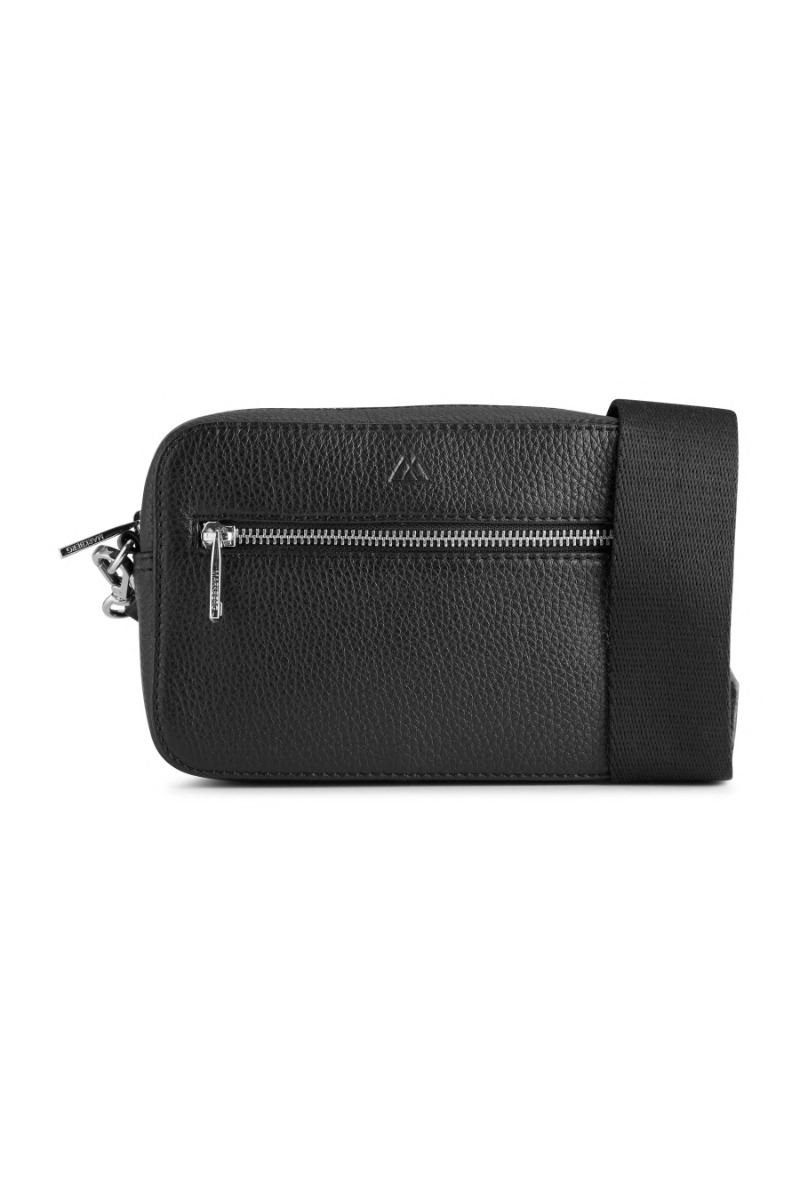 Markberg  Taske  EleaMBG Web Cross Bag Grain  Black wGold
