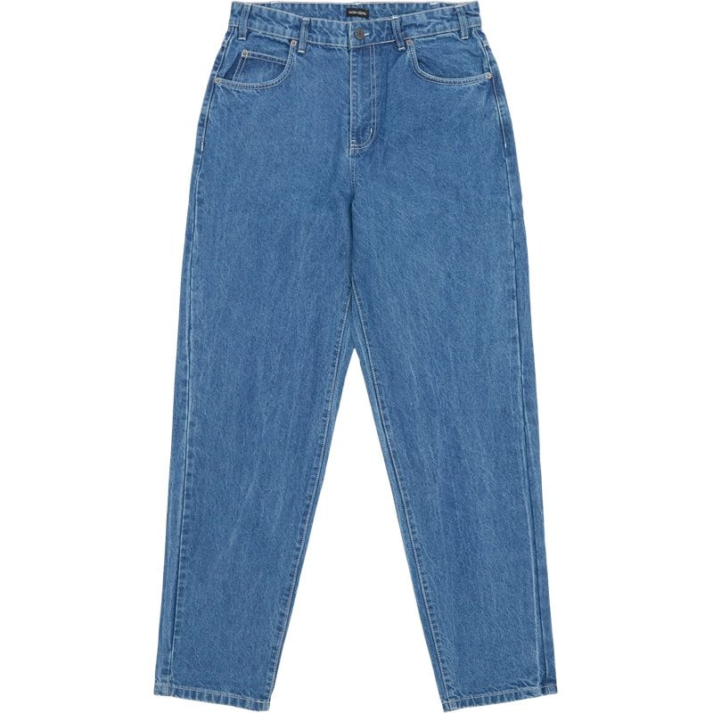 Nonsens Alaska  Mid Blue Jeans Blå