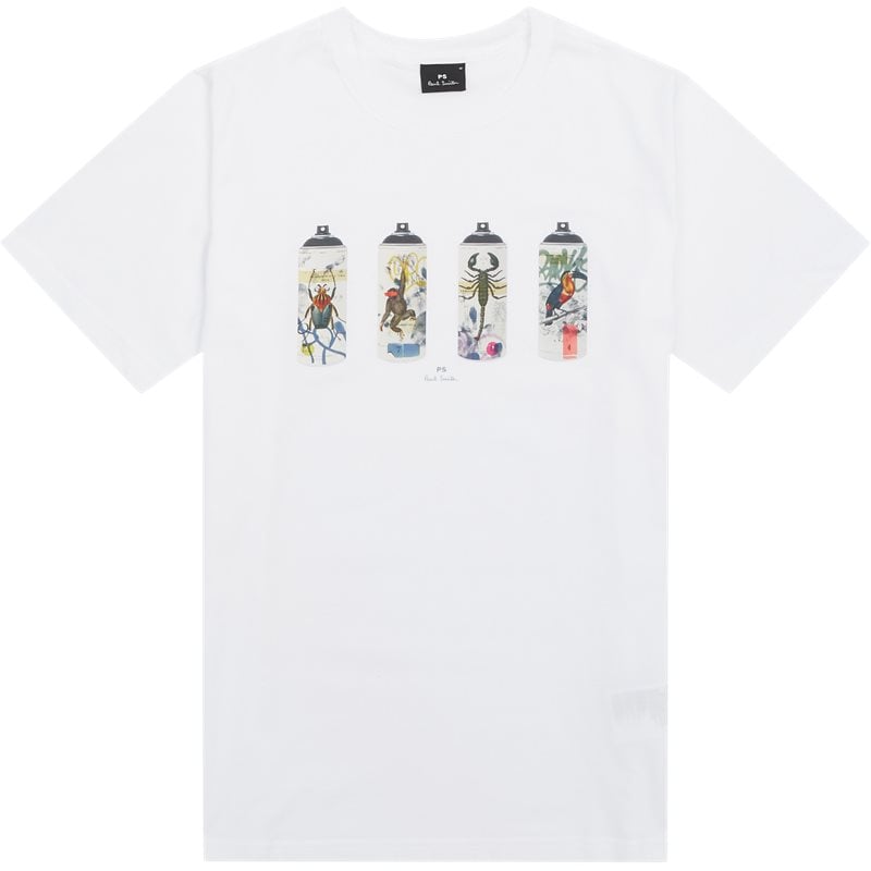 Ps By Paul Smith  Animal Spray Cans Tshirt