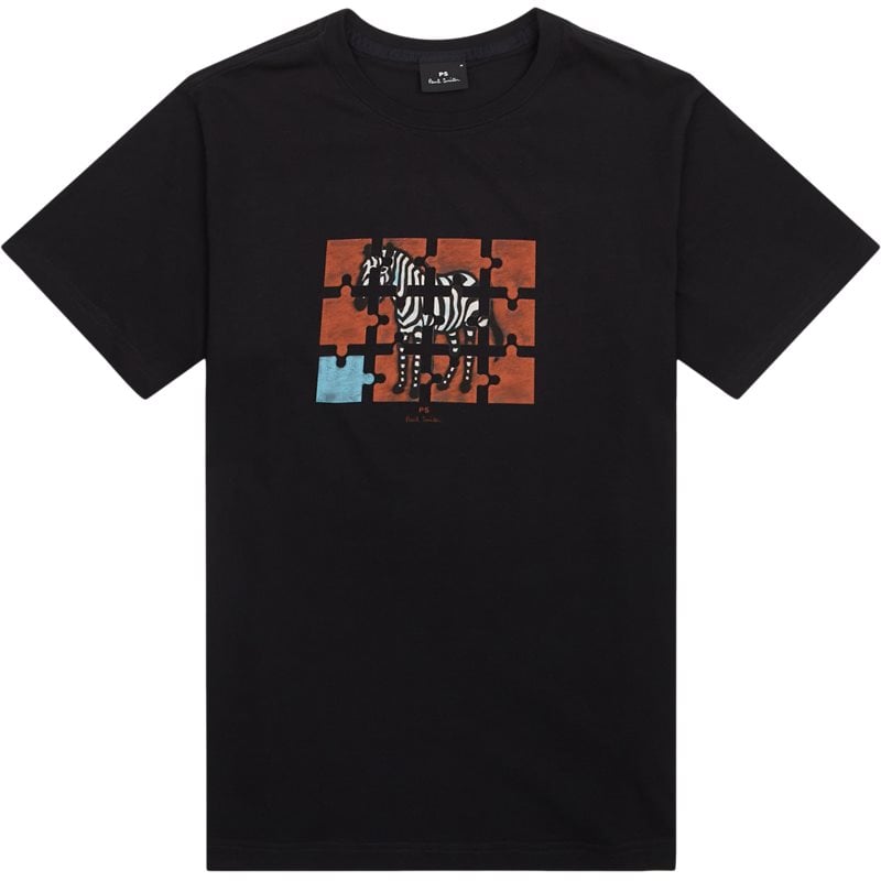 Ps By Paul Smith  Jigsaw Zebra Tshirt