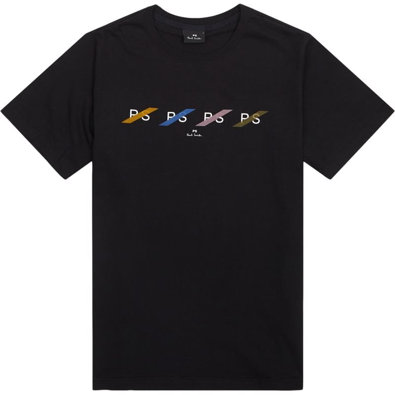 Ps By Paul Smith  Row Multi Logo Tshirt