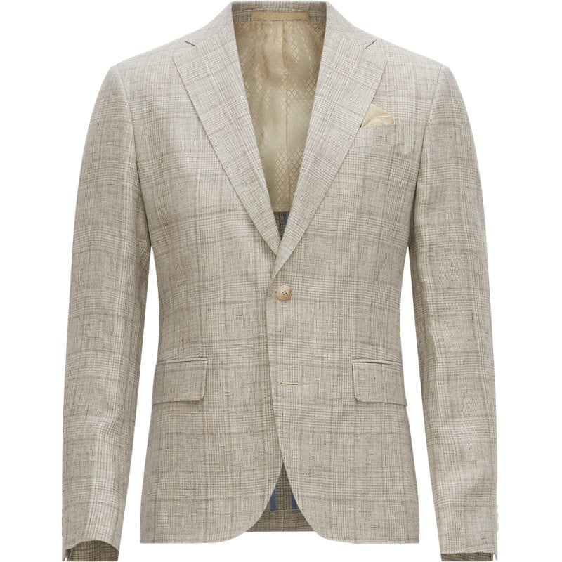 Sand  Check Sherman Napoli Blazer