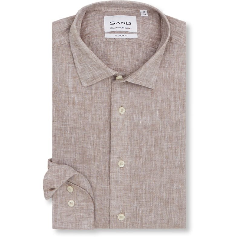Sand   State Soft Skjorte