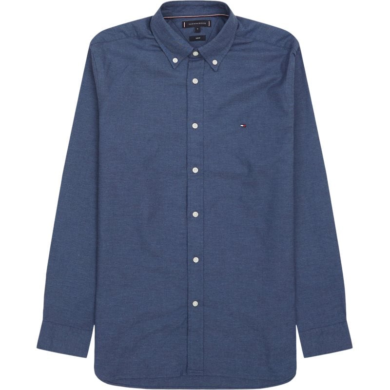 Tommy Hilfiger  Brushed Linen Solid Skjorte