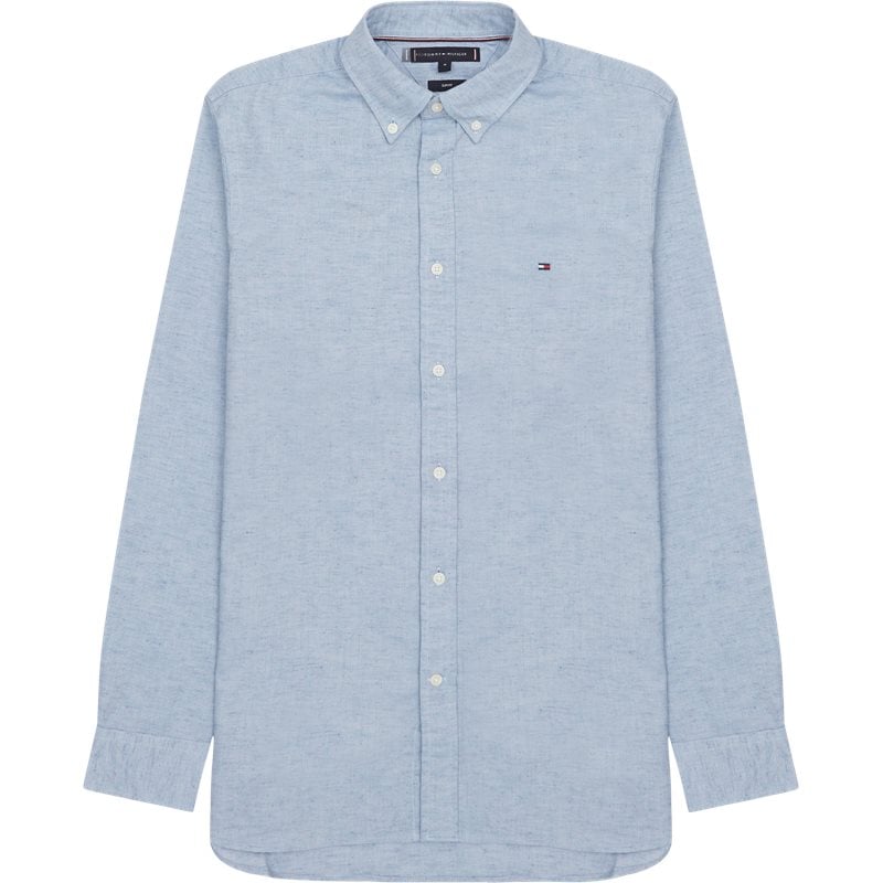 Tommy Hilfiger  Brushed Linen Solid Skjorte
